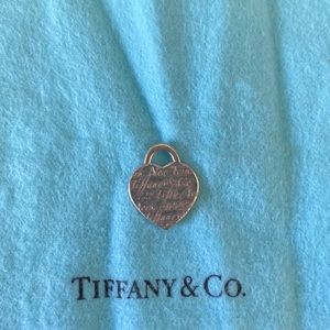 Tiffany Heart charm